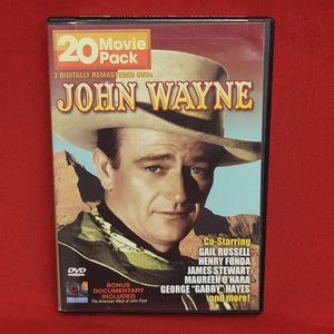 John Wayne 20 Movie Pack 3 DVDs Set 2007